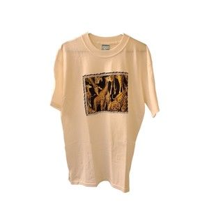 VTG Sun Tango Resort Giraffe T-Shirt White Men's L Made In USA